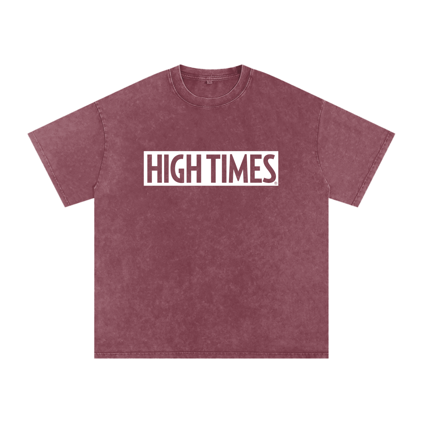 High Times Stoned Washed Oversized Cotton T-Shirt