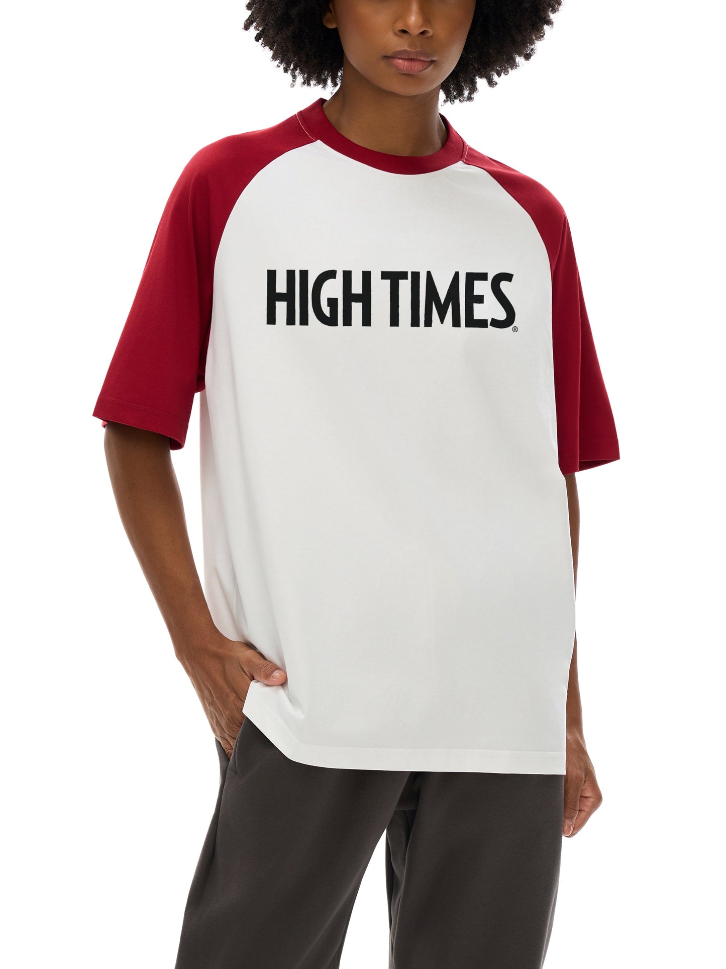 High Times Raglan Short Sleeve T-shirt