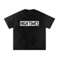 High Times Stoned Washed Oversized Cotton T-Shirt