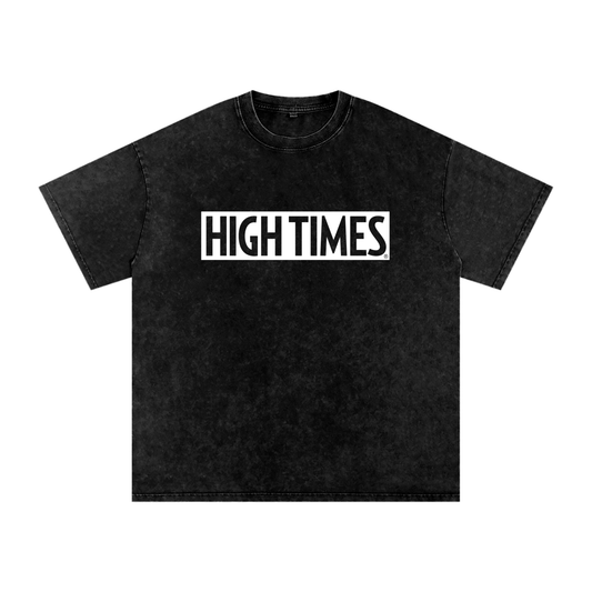 High Times Stoned Washed Oversized Cotton T-Shirt