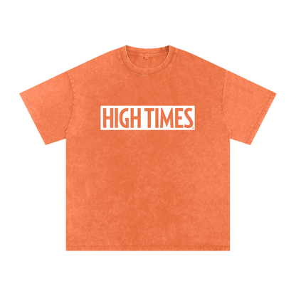 High Times Stoned Washed Oversized Cotton T-Shirt