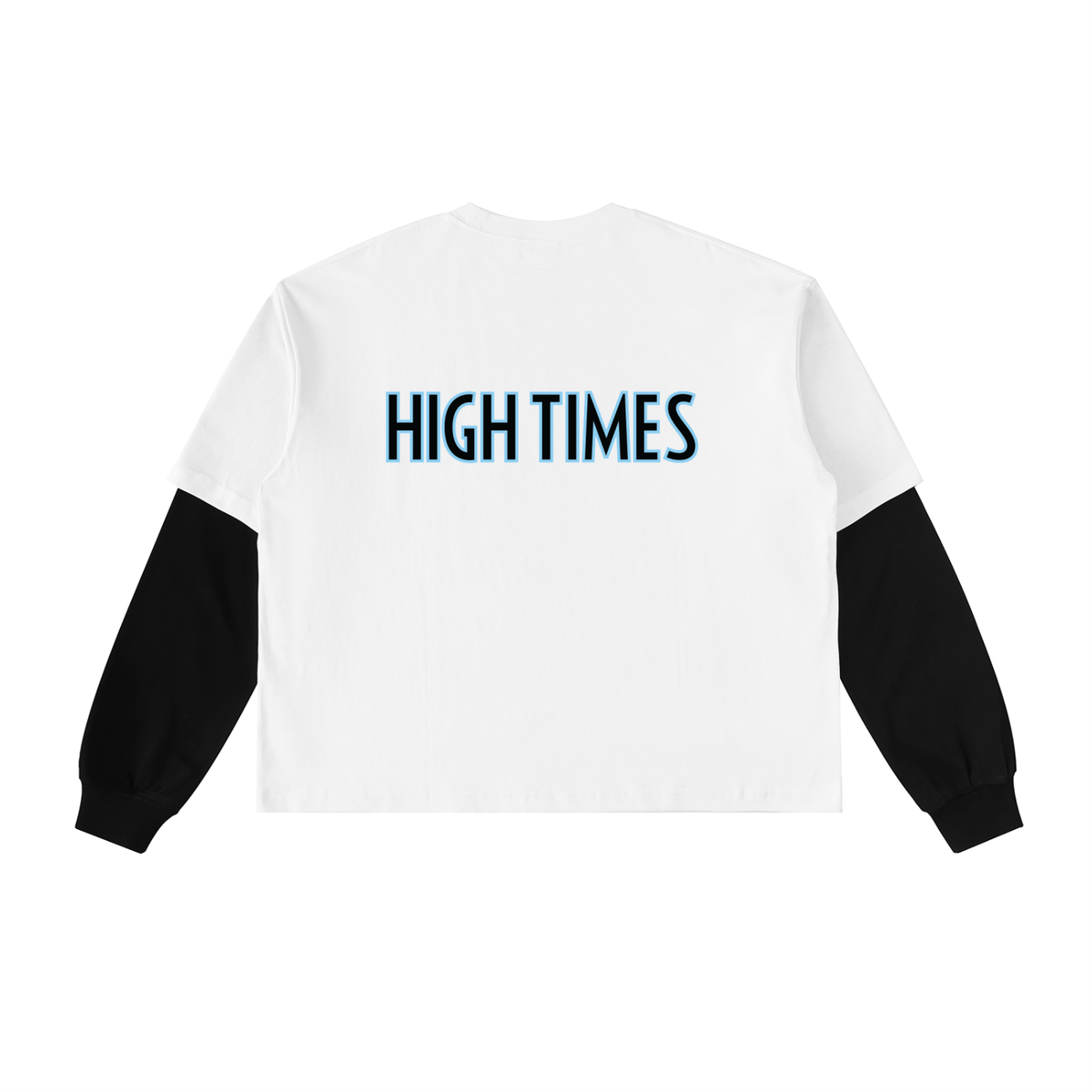High Times Outline Layered Long-Sleeve Tee