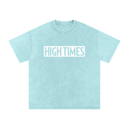 High Times Stoned Washed Oversized Cotton T-Shirt