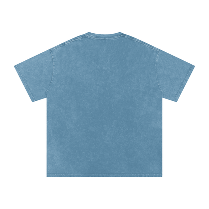 High Times Logo Snow-Washed Oversized Tee