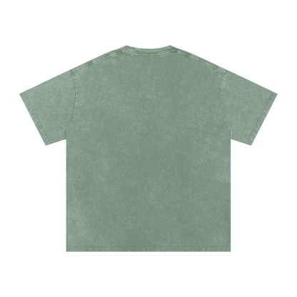 High Times Logo Snow-Washed Oversized Tee