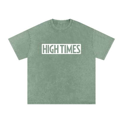 High Times Stoned Washed Oversized Cotton T-Shirt