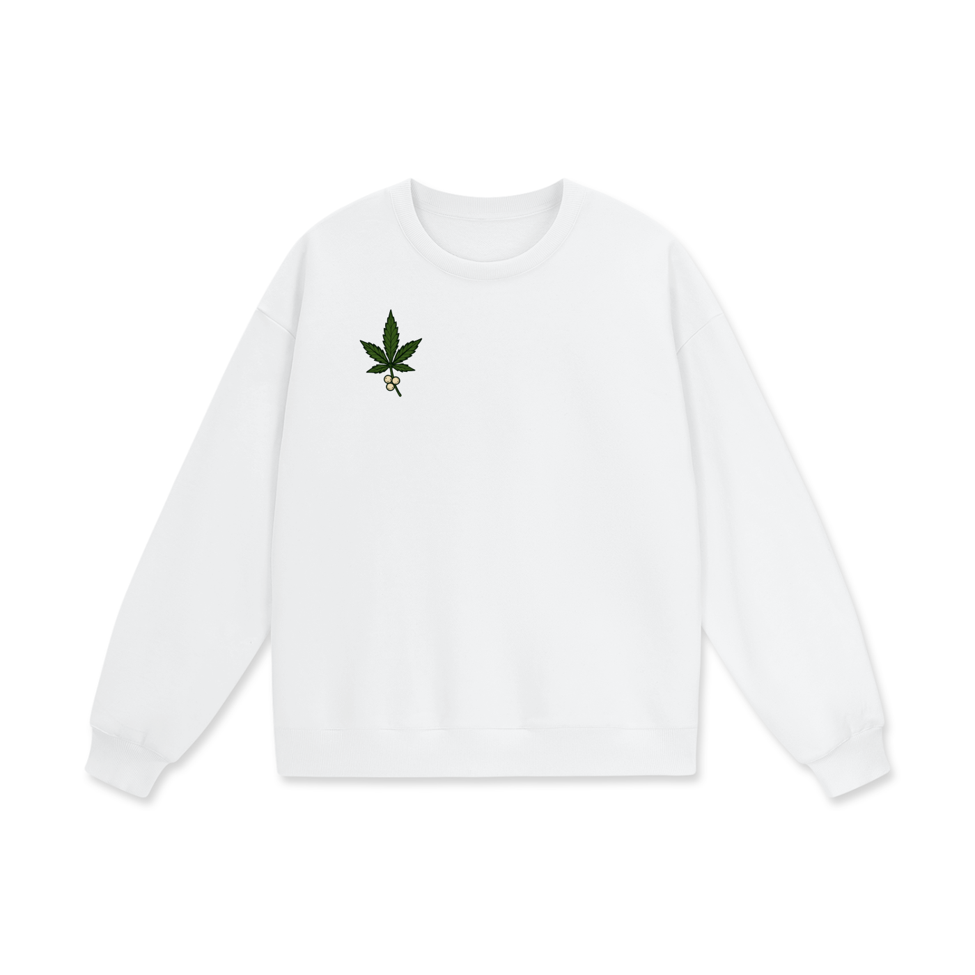 High Times Toke w/ Santa Drop Shoulder Sweatshirt