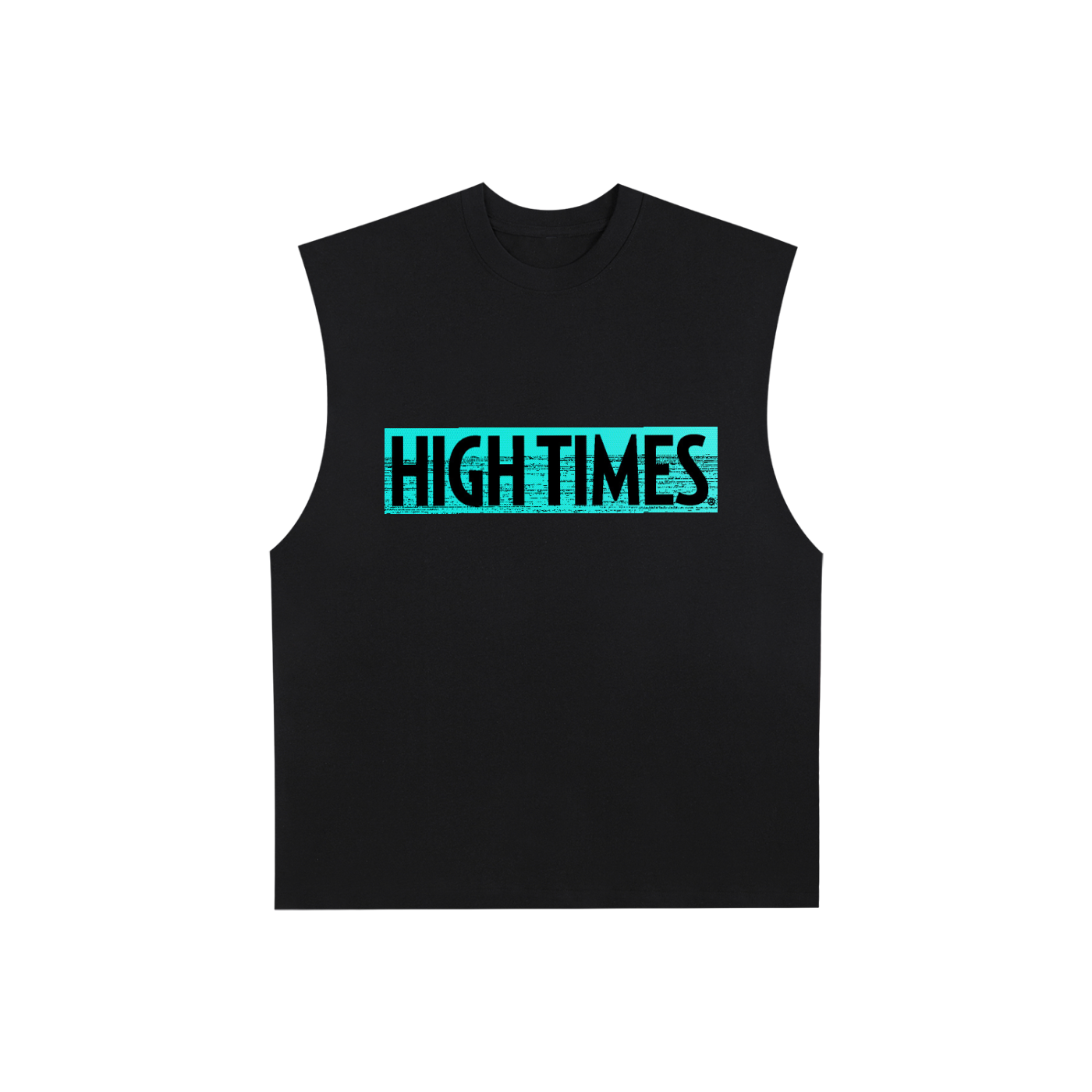 High Times Deep Blue Something Cotton Tank Top