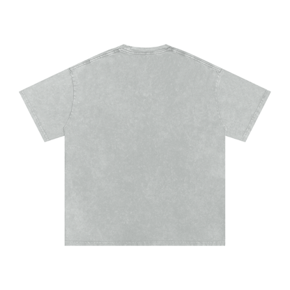 High Times Logo Snow-Washed Oversized Tee
