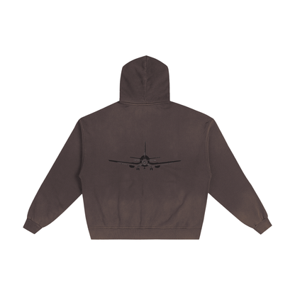 High Times Plane Sunfade Zip Hoodie