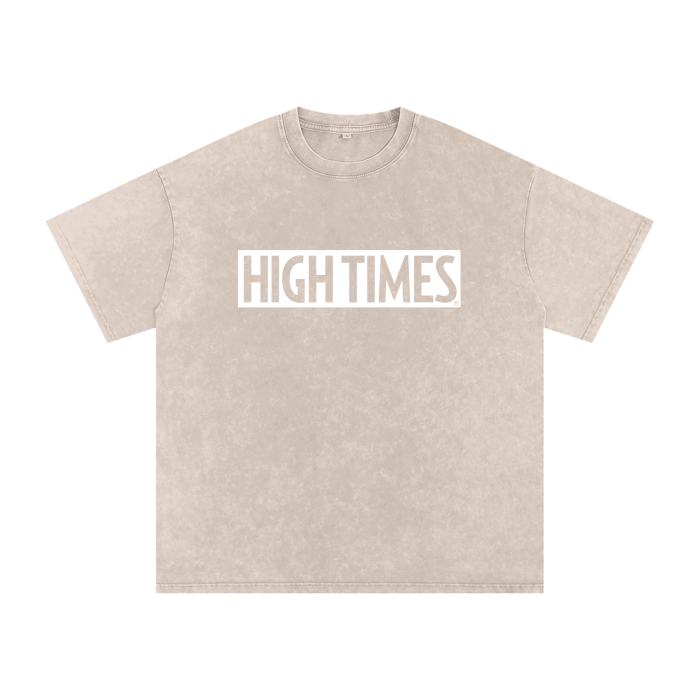 High Times Stoned Washed Oversized Cotton T-Shirt