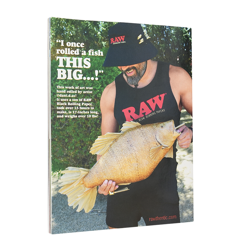 Back cover of the High Times Summer/Fall 2026 issue