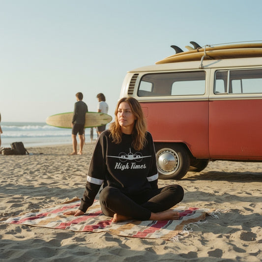 High Times Vintage Flight Crewneck