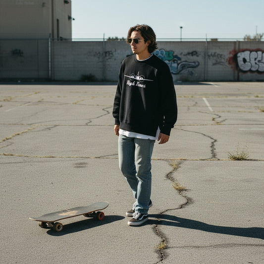 High Times Flight Crewneck (Side-Slit Edition)