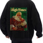 High Times Toke w/ Santa Drop Shoulder Sweatshirt
