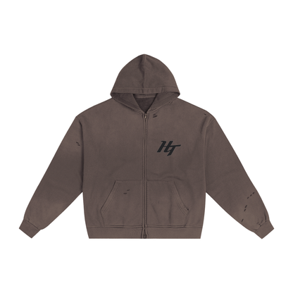 High Times Plane Sunfade Zip Hoodie
