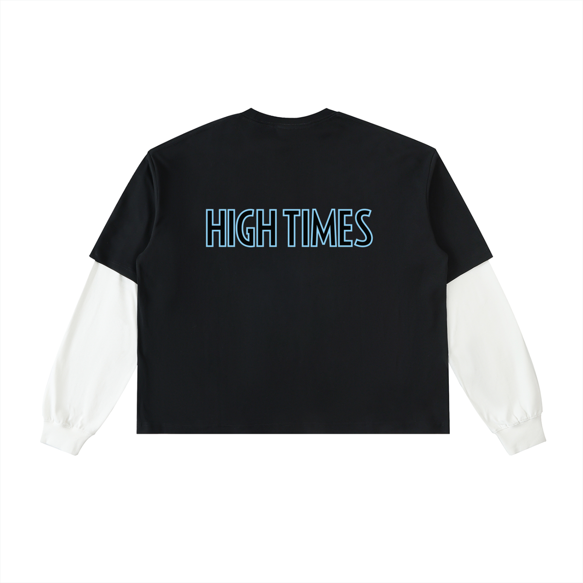 High Times Outline Layered Long-Sleeve Tee
