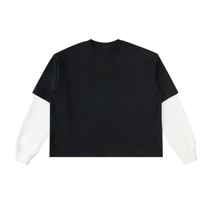 High Times Outline Layered Long-Sleeve Tee