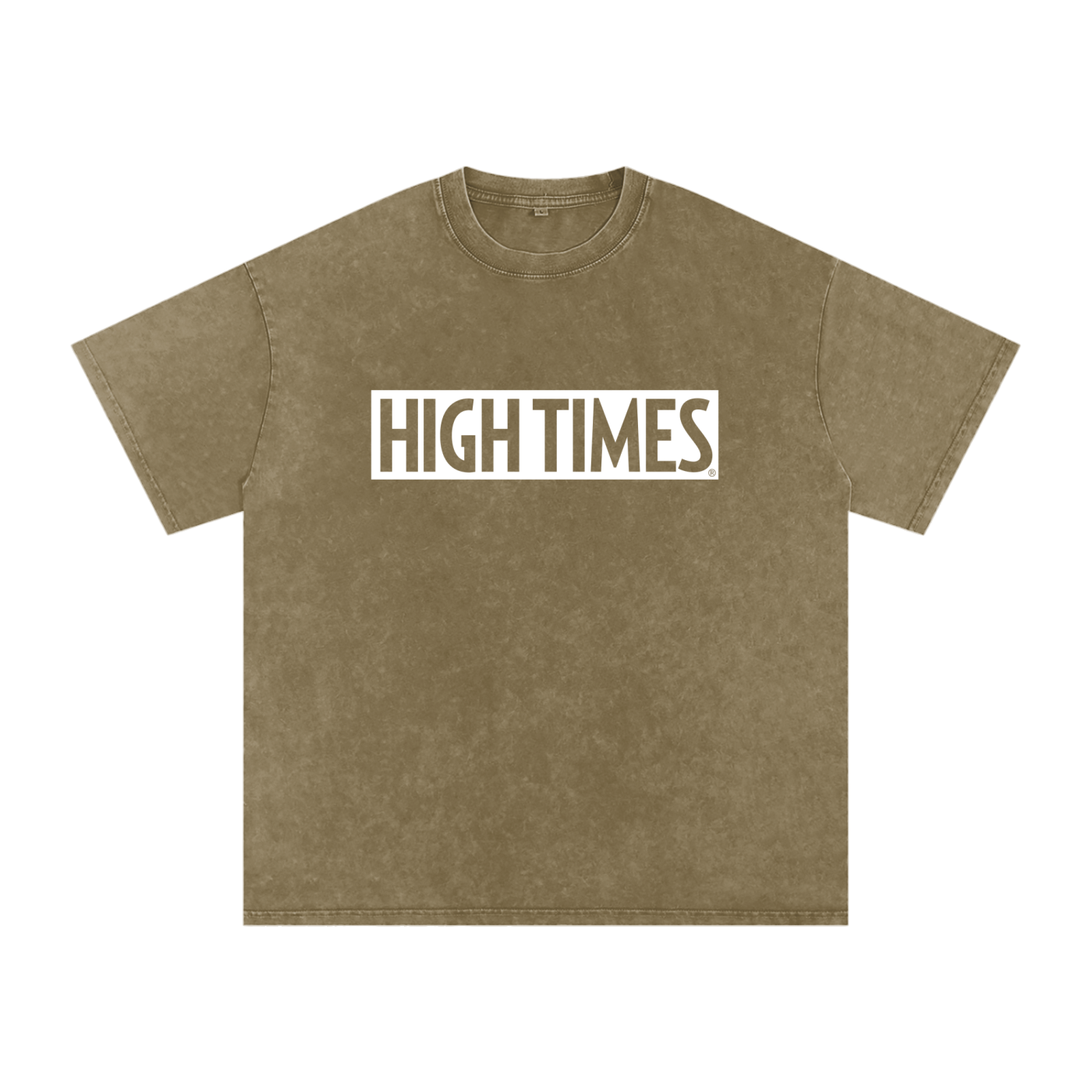 High Times Stoned Washed Oversized Cotton T-Shirt