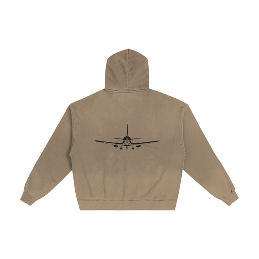 High Times Plane Sunfade Zip Hoodie