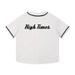 High Times Vintage Flight Baseball Jersey (White)