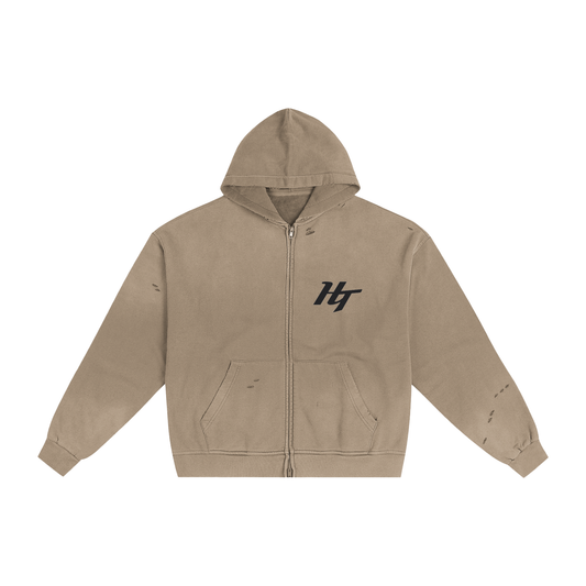 High Times Plane Sunfade Zip Hoodie